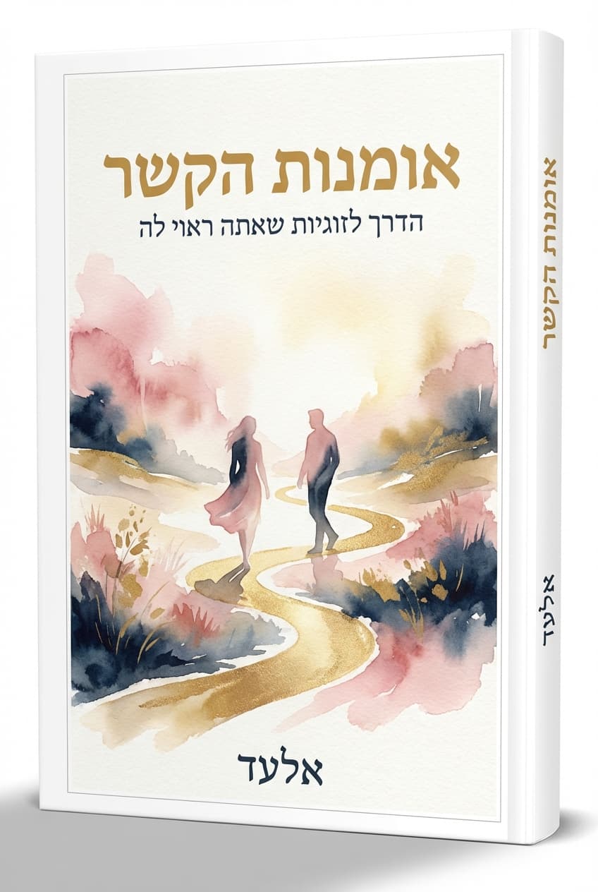 כריכת הספר "אומנות הקשר - הדרך לזוגיות שאתה ראוי לה"