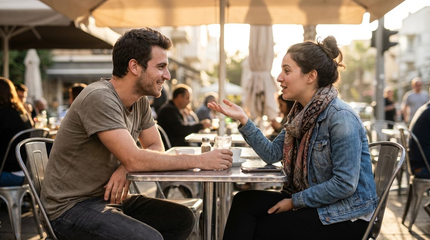 איך הקשבה יכולה לשפר שיחה בדייט